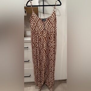 By Anthropology Balloon Leg Jumpsuit, Size Large
